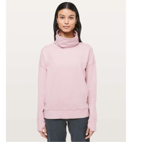 lululemon athletica Tops - Lululemon Go Forward Pullover Porcelain Pink Size 6